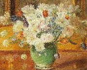 Anna Ancher en buket blomster china oil painting artist